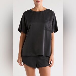 Lunya Washable Silk Short Pajama Lounge Set